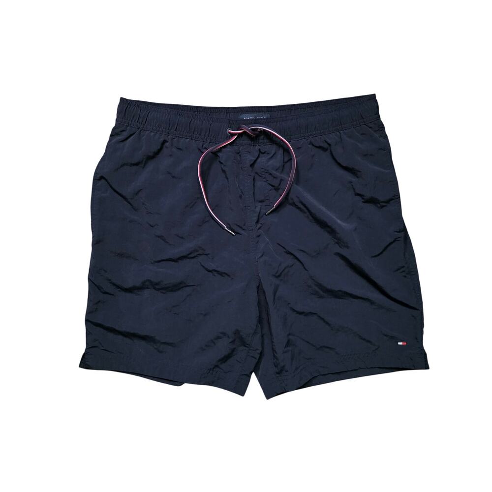 Tommy Hilfiger Board Shorts Swim Trunks Men’s L Navy Blue